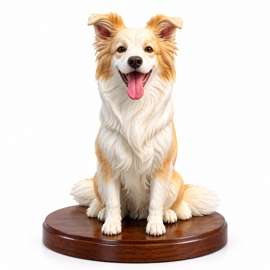 Custom 8cm 3D Pet Figurine – Personalized Pet Resin Model